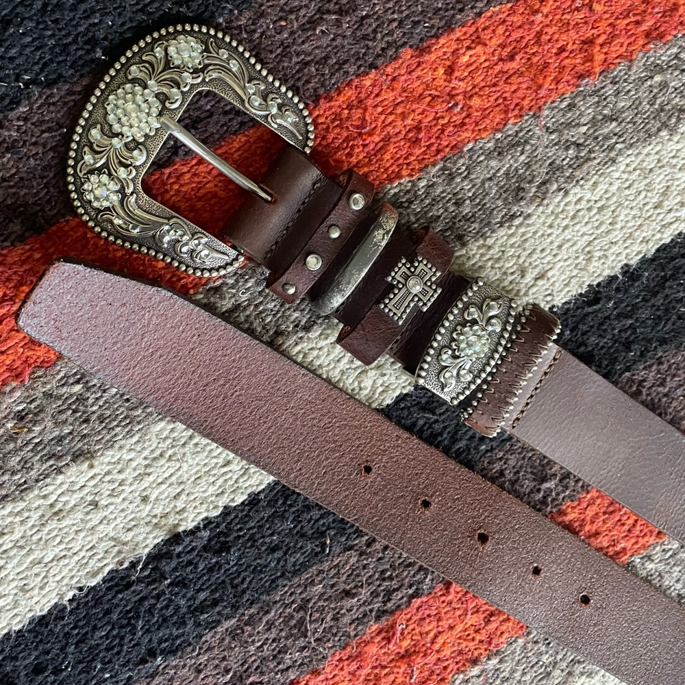 Genuine leather belt
